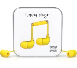 HAPPY PLUGS Headphones - Yellow